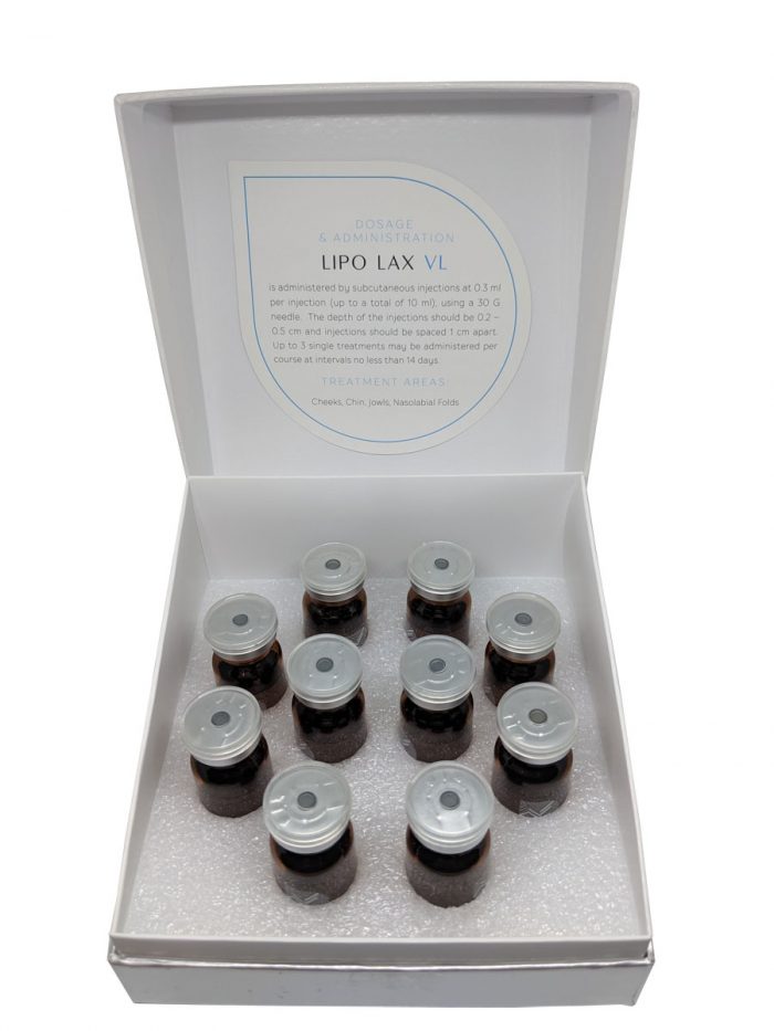 Lipo Lax VL Open Box of Ampoules