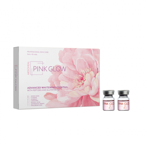 Mesoheal Pink Glow Box of 10 Ampoules